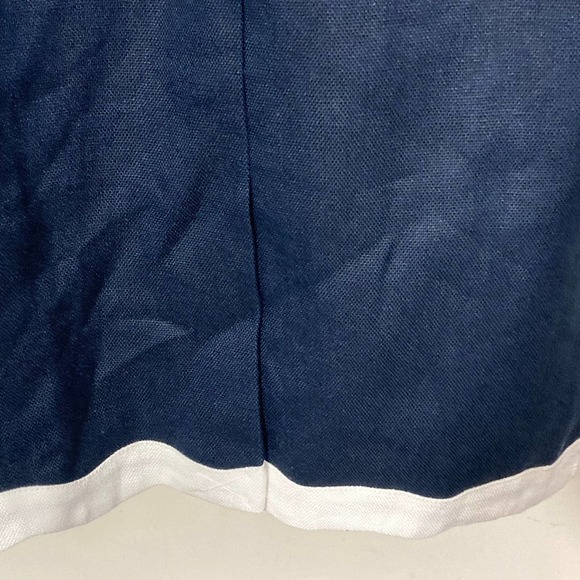 NEW J.Crew Going Places 100% Linen Dress Scalloped Layered Sheath Sleeveless 16 - Picture 14 of 15